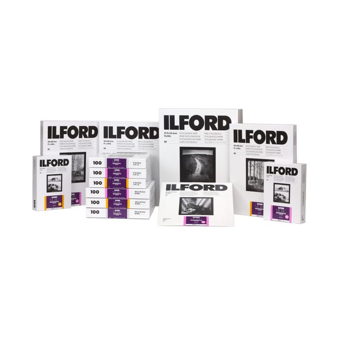 ショッピング買い ILFORD 白黒印画紙 MGRC Deluxe Glossy 5x7 100枚 1179848 少年（小中学生） 