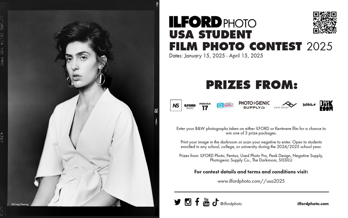 ILFORD Photo USA Student film photography contest.