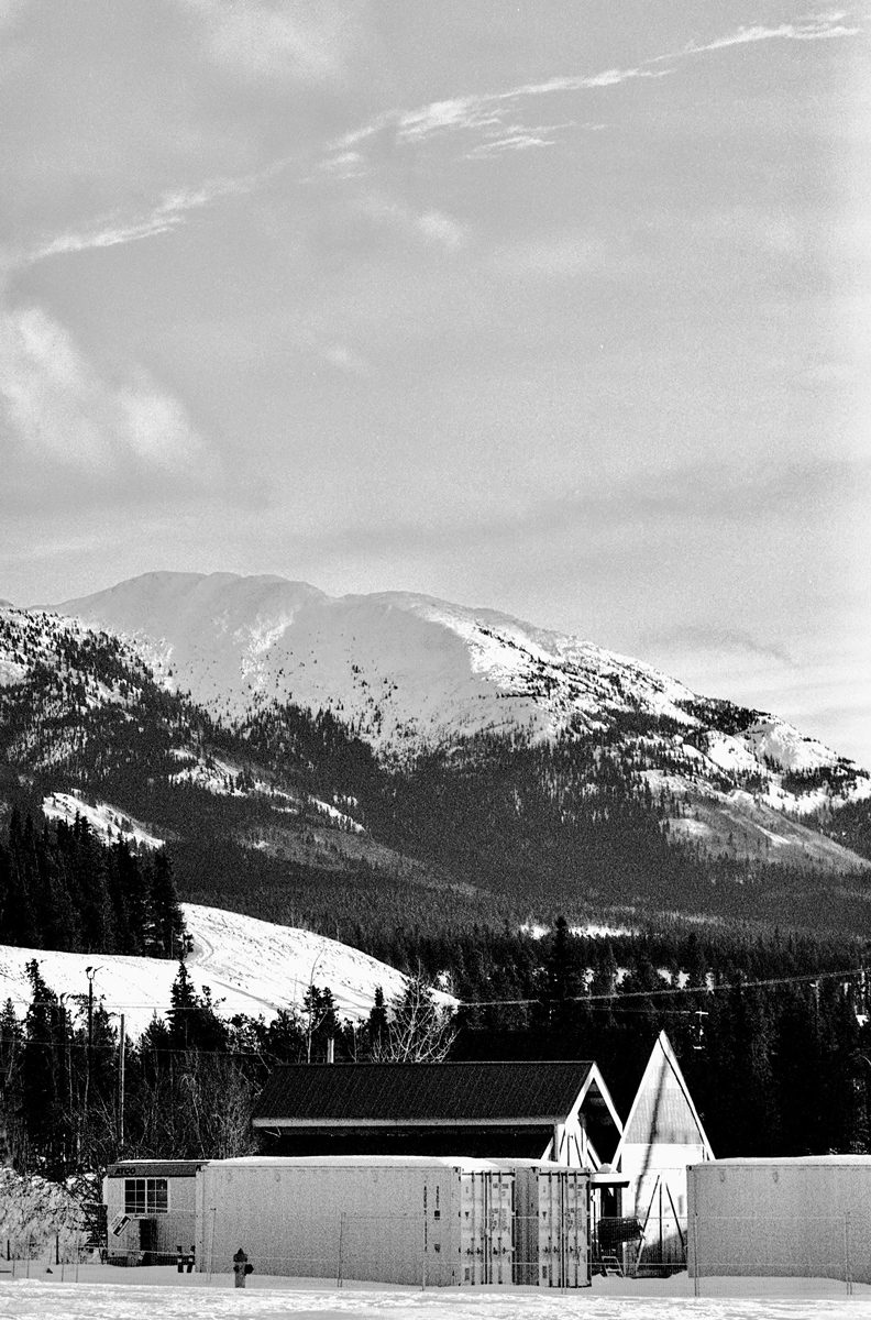 Friday Favourites #febonxp2. Black and white snow landscape shot.